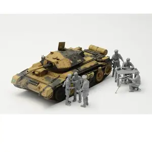 Maquette Italeri - Crusader MK.III + Equipage pas cher