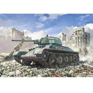 Maquette T-34/76 Modèle 1943 1/35 - Italeri Maquette militaire - I6570 pas cher