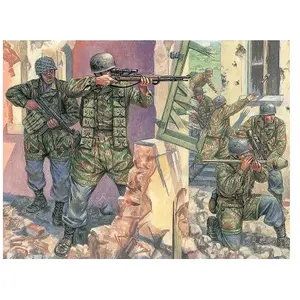 Comparateur de prix : Italeri - I6045 - Maquette - Figurine - Parachutistes Allemands - Echelle 1:72
