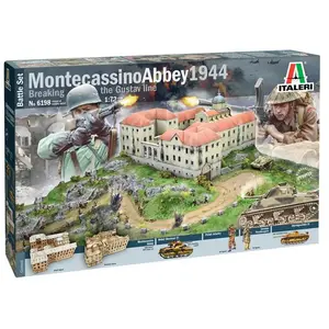 Figurines Monte Cassino 1944 1/72 - Italeri Figurines historiques  - I6198 