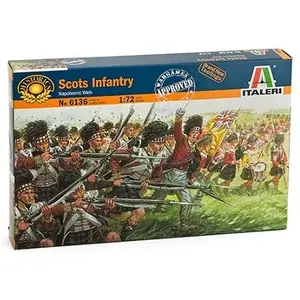 Figurines - ITALERI - Infanterie écossaise - 36 pièces - non peintes pas cher