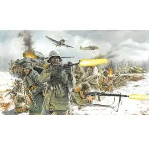 Comparateur de prix : Italeri Figurines maquettes Infanterie allemande en uniforme d'hiver,2ème GM.