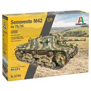 Italeri Maquette Char : Semovente M42 da 75/34 (Édition spéciale) – 1/35 pas cher