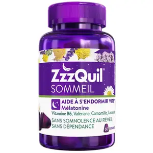 PROCTER & GAMBLE Zzzquil sommeil 60 gommes
