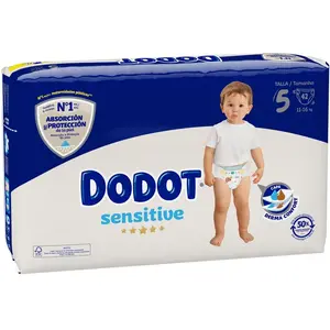 Dodot Sensitive taille 5 couches 11-16 kg 42 u pas cher
