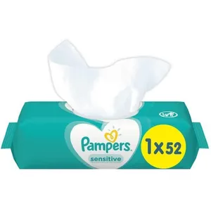 Comparateur de prix : PAMPERS Lingettes bébé SENSITIVE - 52 lingettes