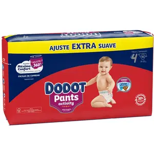 Dodot Pants Activity taille 4 couche-culotte 9-15 kg 45 u