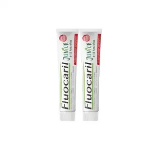 Comparateur de prix : Fluocaril Dentifrice Junior 6 à 12 Ans Gel Fruits Rouges 2x75Ml