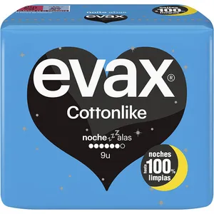Comparateur de prix : Evax Cottonlike Night Wing Compressor 9 pcs