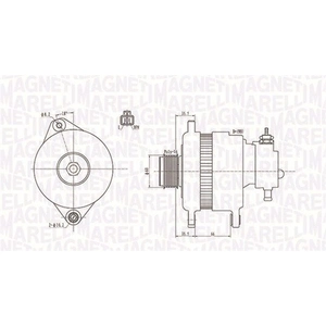 Comparateur de prix : Alternateur MAGNETI MARELLI 063731900010