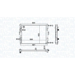 Magneti Marelli Radiateur pas cher