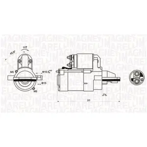 Magneti Marelli Démarreur MQS1246 pas cher
