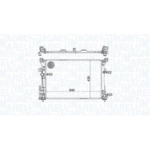 Magneti Marelli Radiateur pas cher