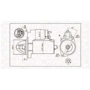 Magneti Marelli Démarreur MQS1410 pas cher