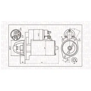 Comparateur de prix : Magneti Marelli MQS1202 Démarreur VW Mercedes-Benz