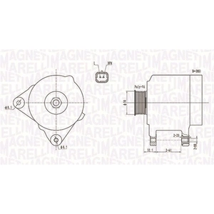Comparateur de prix : Magneti Marelli 063731824010 Alternateur Renault Opel