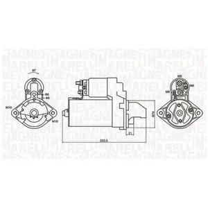 Démarreur Bmw Magneti Marelli Mqs1406 pas cher