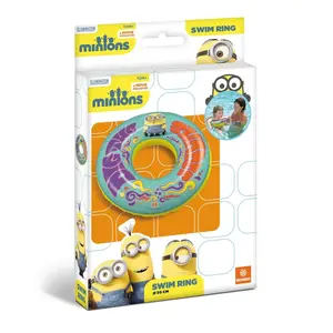Comparateur de prix : Bouée gonflable Minions - MONDO - Pour enfant à partir de 3 ans - Bleu et Jaune