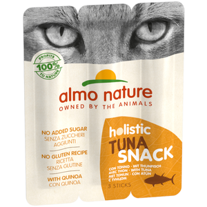 Comparateur de prix : 15 g mit Thunfisch Almo Nature Holistic Katzensnack