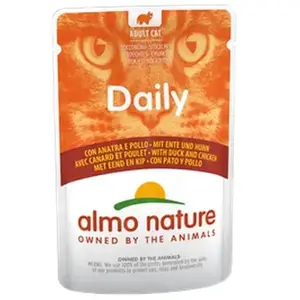 6x70g poulet / boeuf Almo Nature Daily Menu - Nourriture pour Chat pas cher