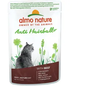Comparateur de prix : Aliment Anti-Boules de Poil pour Chats (8001154125887) - Almo Nature