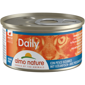 Comparateur de prix : 24x85g mousse au poisson de l'océan Almo Nature Daily Menu - Pâtée pou...