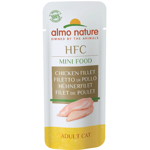 Comparateur de prix : 5x3g Almo Nature Green Label Mini Food , poulet - Friandises pour chat