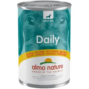 Comparateur de prix : Boite patee almo chien menu poulet boite-400g ALMO NATURE ALD171