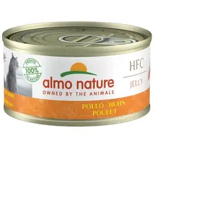 Almo Nature - HFC Jelly Poulet - Nourriture Humide pour Chat Adulte: 24 boîtes de 70g pas cher