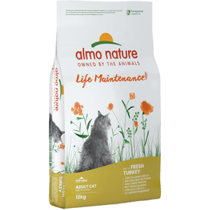 Comparateur de prix : 10kg dinde, riz Holistic Almo Nature Croquettes pour chat + 2kg offerts !