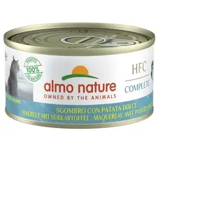 Comparateur de prix : Almo Nature HFC Complete 6 x 70 g pour chat - maquereau, patates douce