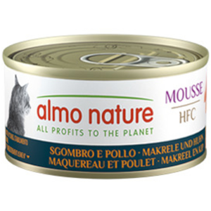 Almo Nature HFC Mousse 6 x 70 g - poulet, potiron pas cher