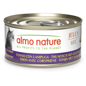 Lot économique : 24x70g Almo Nature HFC Jelly thon avec coryphène nour... pas cher