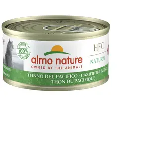 Comparateur de prix : Boîte Chat Almo Nature HFC Natural Thon du Pacifique 70 gr