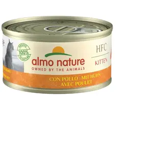 Comparateur de prix : Boîte Chaton   Almo Nature HFC Natural Poulet 70 gr