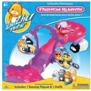 Giochi Preziosi Zhu Zhu Pets Playset Le défilé de mode et 1 tenue pas cher