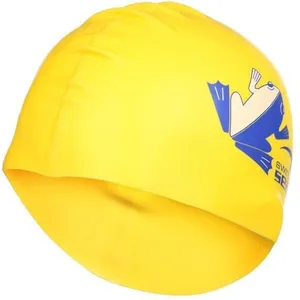 SEAC Bonnet en Premium Silicone - Enfant - Jaune pas cher