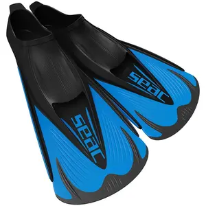 Seac Palmes Speed-S Pour Natation Et Randonnee Aquatique - Bleu - 42/43 pas cher