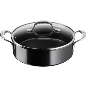 Comparateur de prix : Poêle Lagostina Desideria Céramique Sauteuse 2 anses 26 cm + couvercle Noir