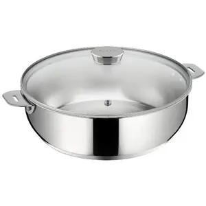 Comparateur de prix : Lagostina - Sauteuse Salvaspazio+ avec son couvercle 24 cm en inox