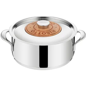 Comparateur de prix : LAGOSTINA EMOZIONE RISOTTIERA FAITOUT 24CM 4,1L 011204032424