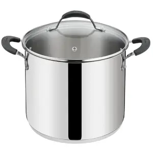Marmite acier inoxydable 18cm + couvercle inox Lagostina 012896020518 pas cher