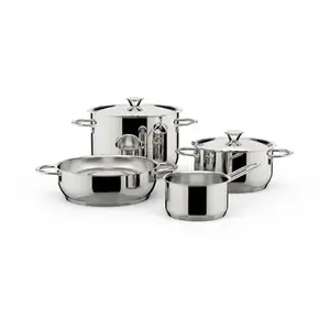 Casserole Lagostina Deliziosa Set de 6 pièces Inox pas cher
