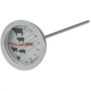 METALTEX Thermomètre de cuisson - 12 cm pas cher