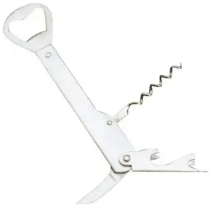 Comparateur de prix : METALTEX - SOREPRO Tire-bouchon limonadier - 4 usages - chromé