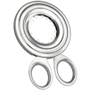 Tranche coque d'oeuf en inox pas cher