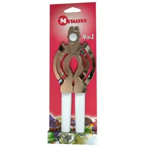 Comparateur de prix : Metaltex Ouvre-bocal universel 4 en 1