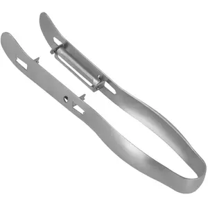 Metaltex Eplucheur à Asperges INOX Double Lame pas cher