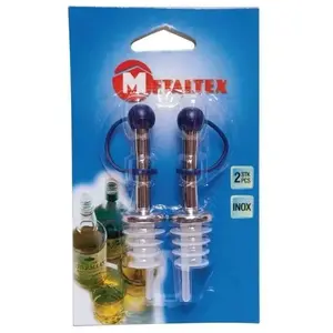 Metaltex - Bouchon verseur chrome 2pièces 257100 pas cher