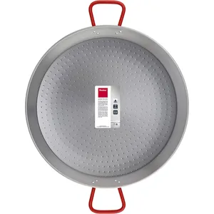 Metaltex - Poêle à paella en acier poli 30 portions 70 cmVendu paramazon